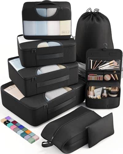 Maximize Your Travel Efficiency: Veken 8-Piece Packing Cubes Review