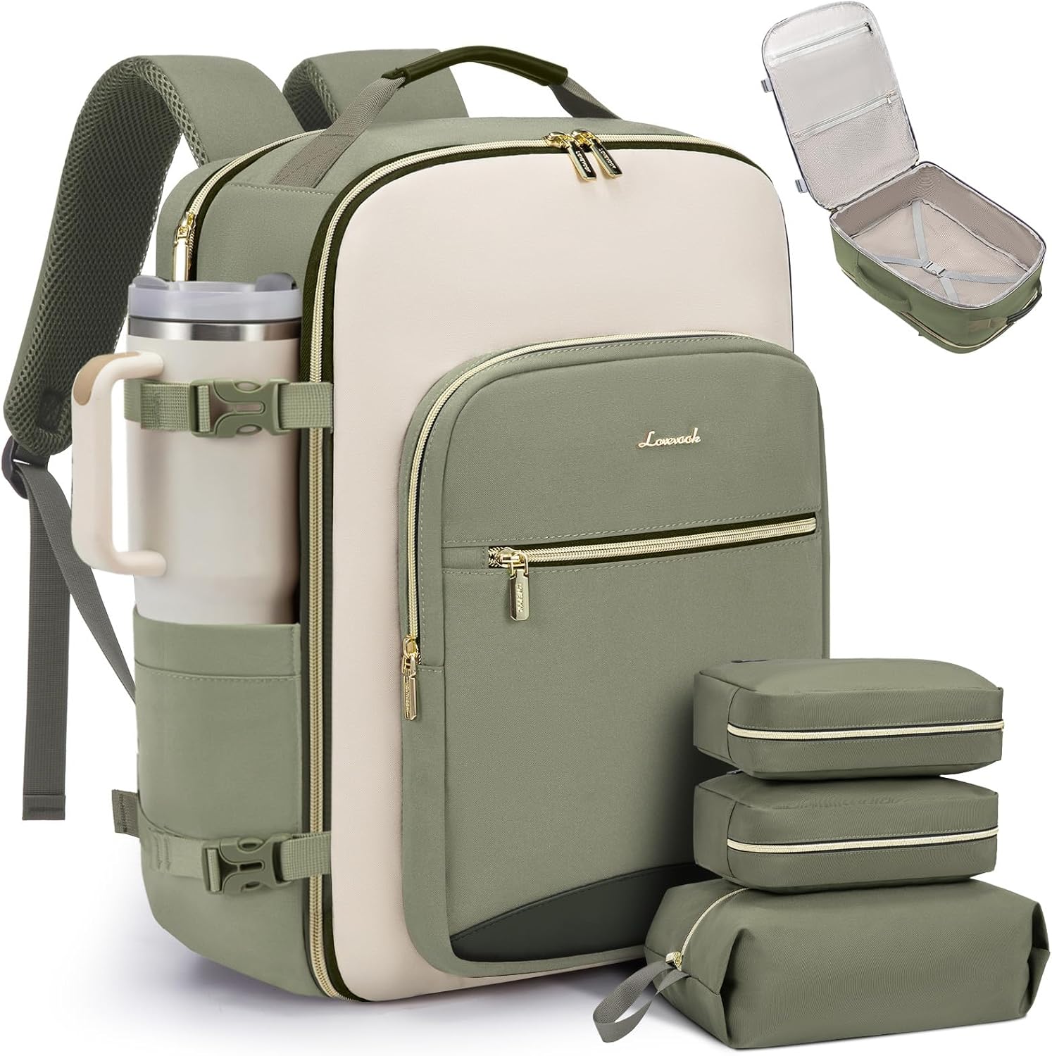 Travel in Style: A Review of the LOVEVOOK 40L Airline Approved Backpack