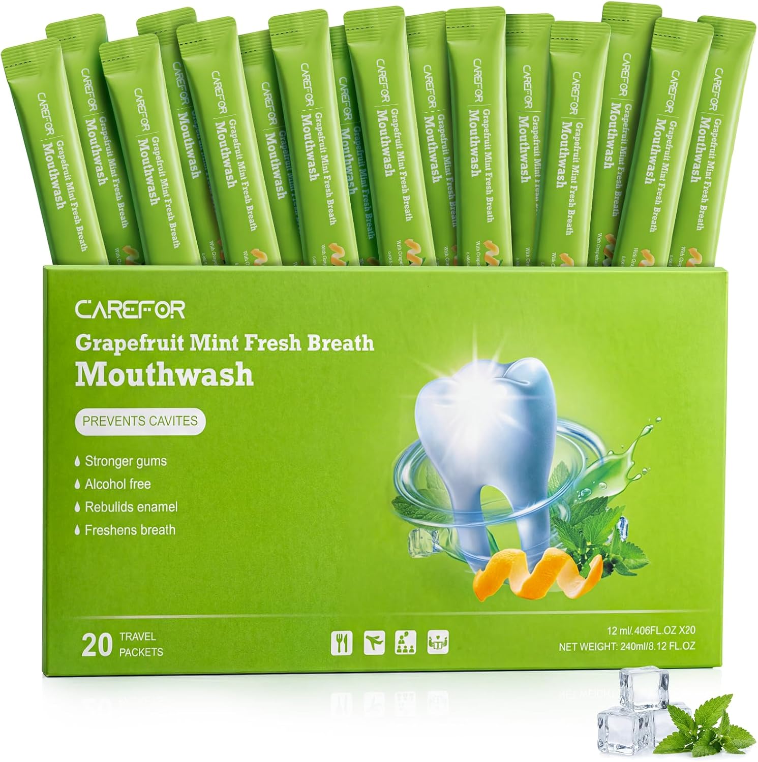 Ultimate Freshness on the Go: Travel Size Mouthwash Packets Review
