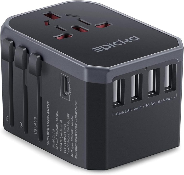 Stay Charged Anywhere: EPICKA Universal Travel Adapter Review