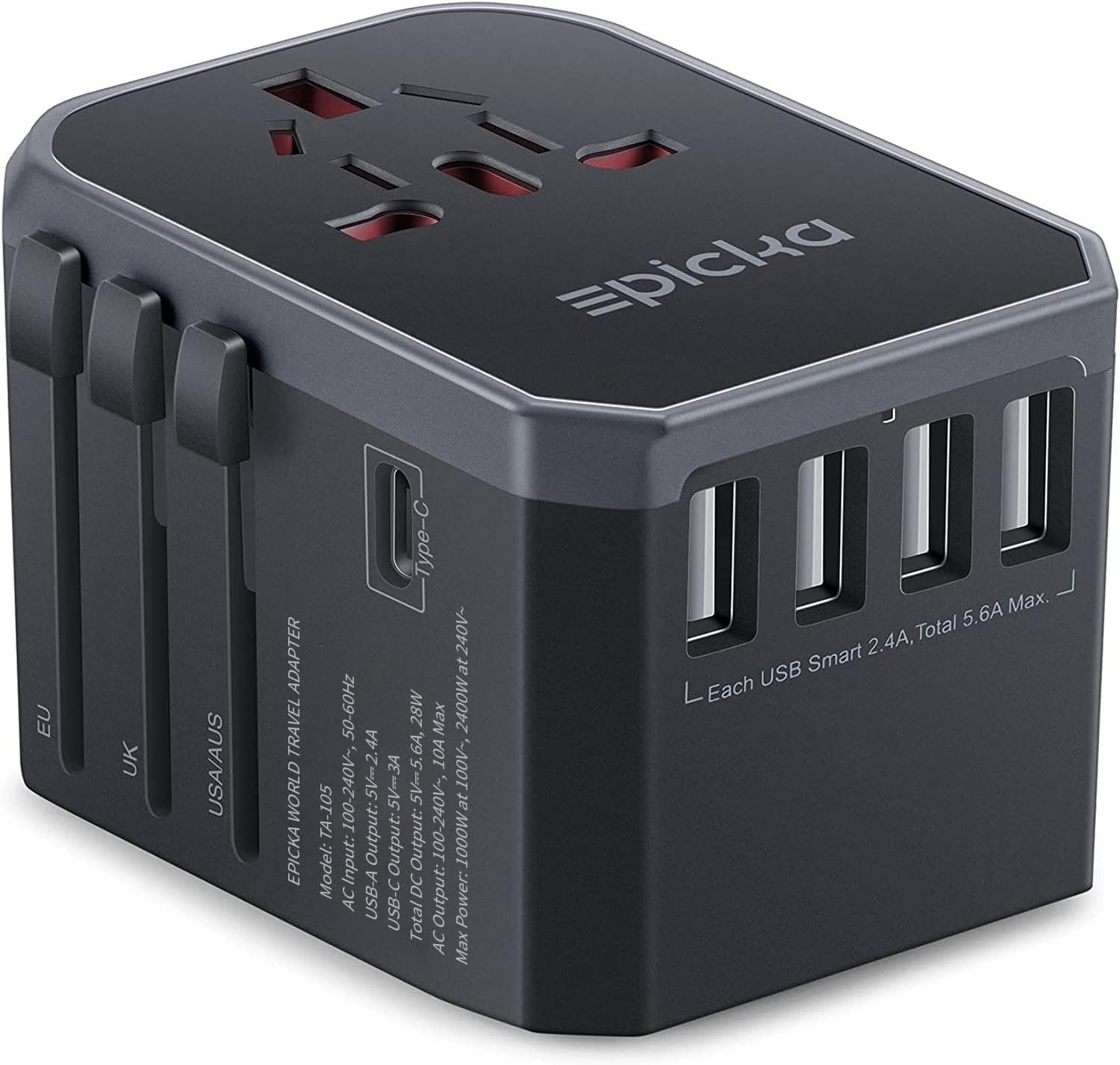 Stay Charged Anywhere: EPICKA Universal Travel Adapter Review