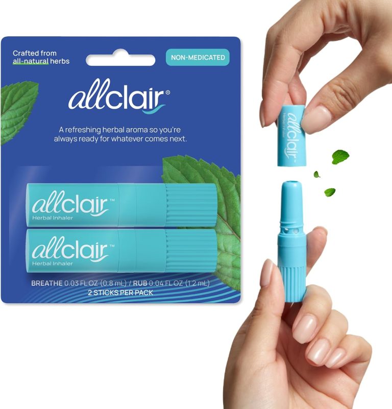 Breathe Easy: Allclair Nausea Relief Inhaler Stick Review for Motion and Morning Sickness!