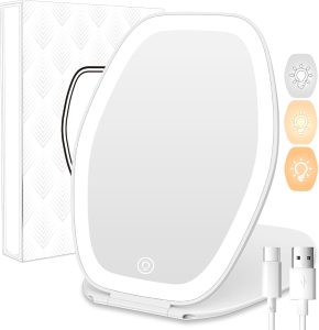 Illuminate Your Beauty: COSYGLOW Travel Makeup Mirror Review