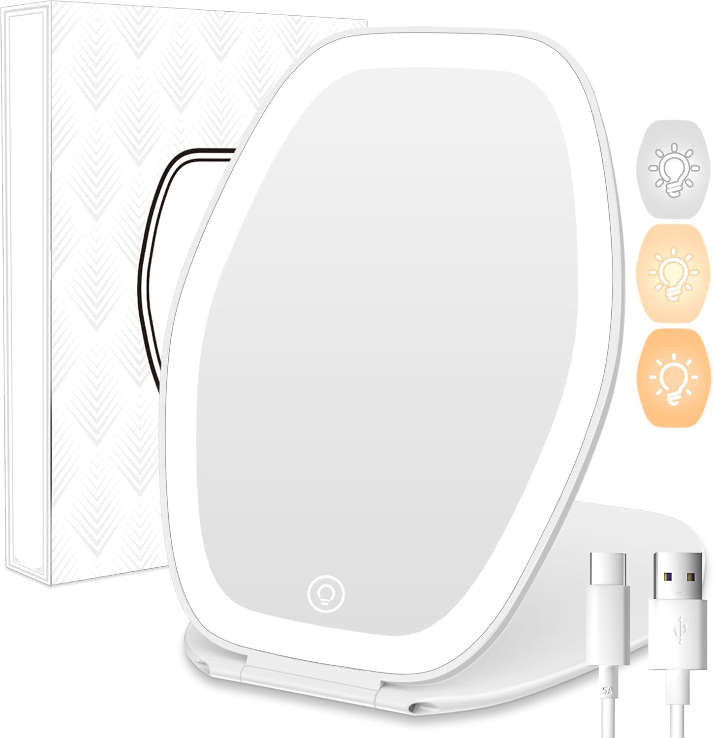 Illuminate Your Beauty: COSYGLOW Travel Makeup Mirror Review