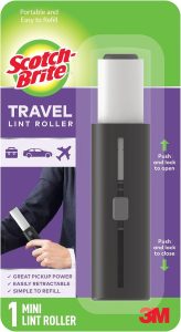 Tame Pet Hair On-the-Go with Scotch-Brite Mini Travel Lint Roller!