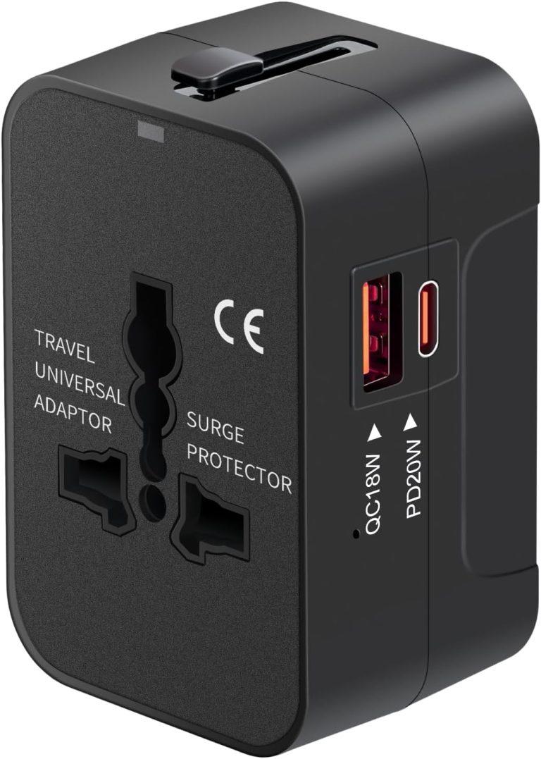 Ultimate Travel Companion: Review of the Universal Travel Adapter USB C