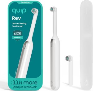 Unleash a Brighter Smile: Quip Rev Oscillating Electric Toothbrush Review
