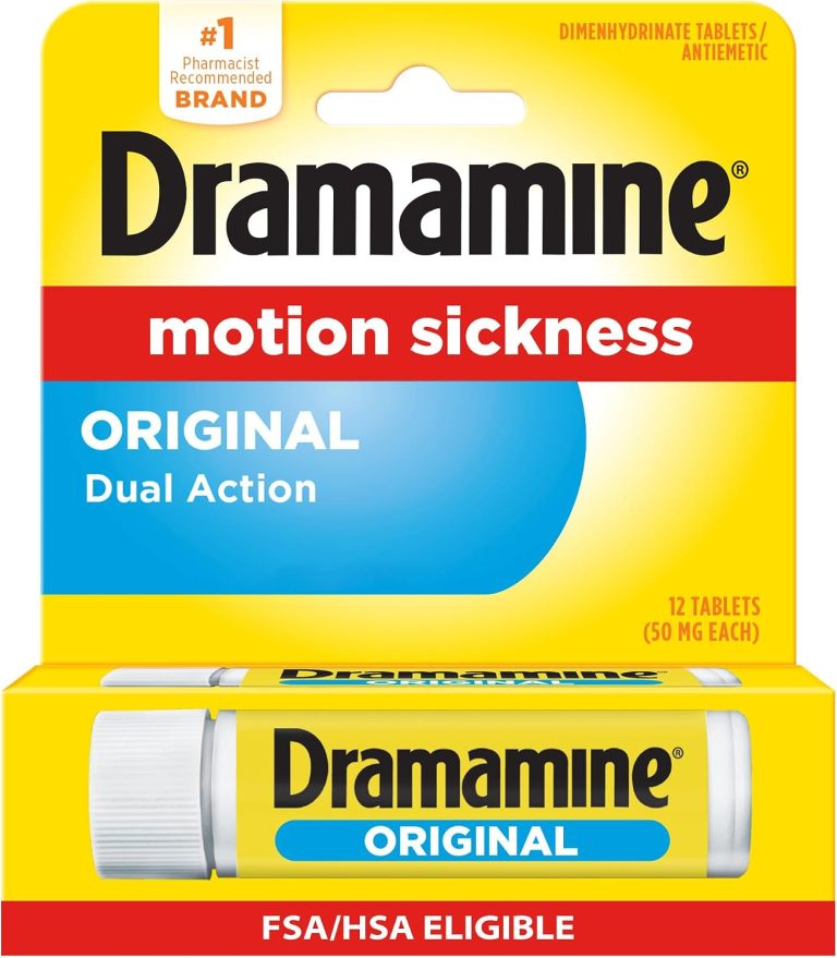 Conquer Motion Sickness: A Review of Dramamine Original Tablets