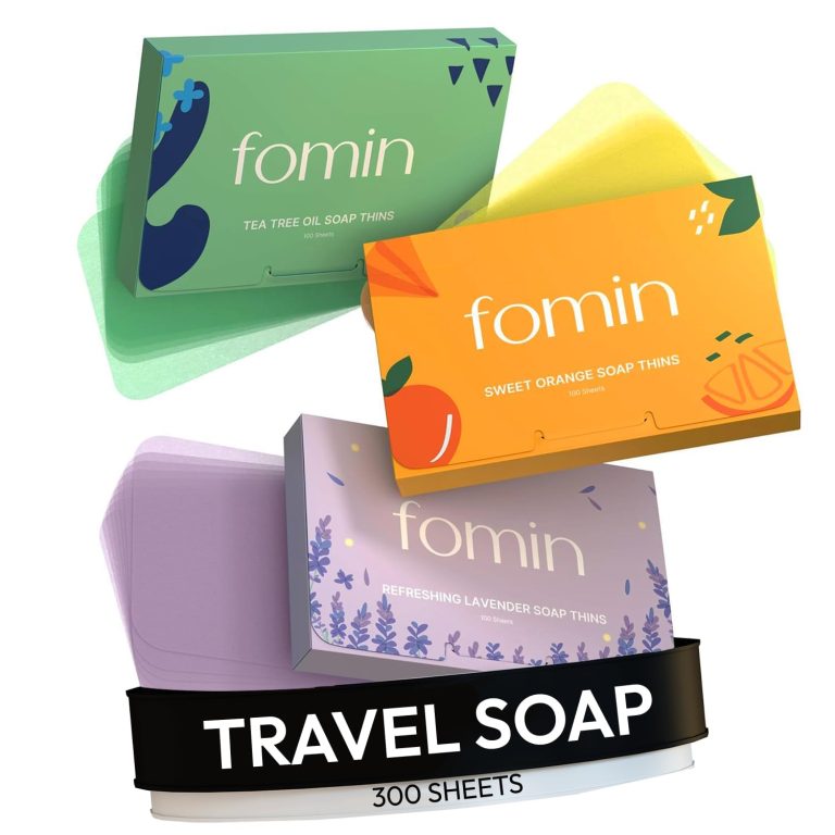 Get Clean Anywhere: FOMIN Paper Soap Sheets Review & Recommendations