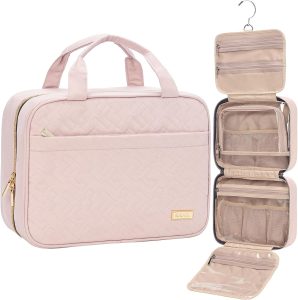 Pack Smart: NISHEL Travel Toiletry Bag for Effortless Beauty on the Go!