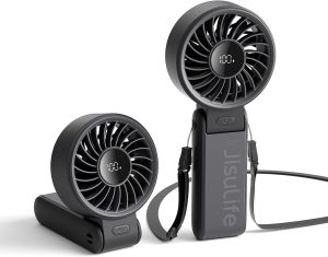 Stay Cool Anywhere: JISULIFE 3-in-1 Portable Handheld Fan Review
