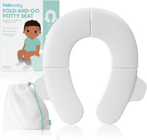 Travel Smart: Frida Fold-and-Go Portable Potty Seat Review for Toddlers